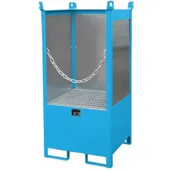 BAUER Fass-Stapelpalette FSP-1-G mit Spritzschutz von Bauer