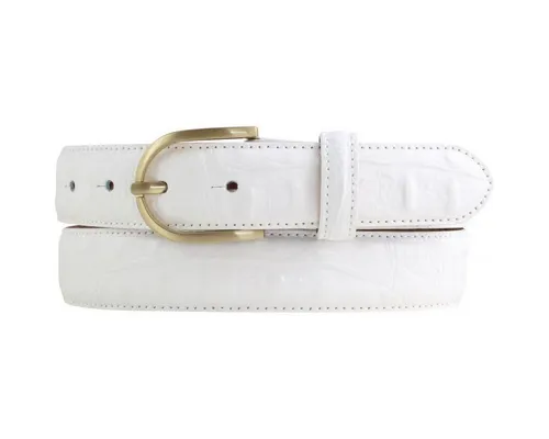 BELTINGER Ledergürtel Damen-Gürtel mit Krokoprägung 3 cm - Leder-Gürtel für Damen 30mm Kroko (1-St)