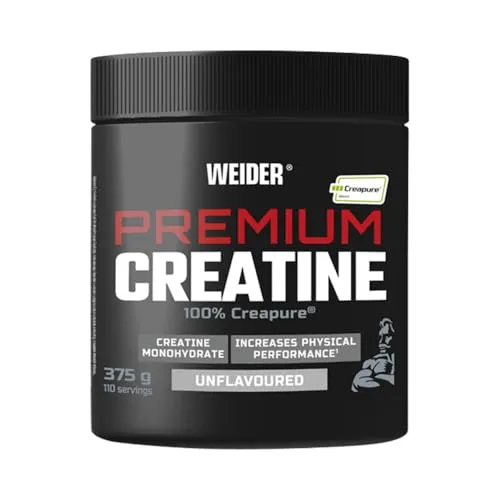 Premium Creatine Creapure - 375g, Unflavored - Hochwertiges Creatin für optimale Leistungssteigerung, unflavored für vielseitige Einsatzmöglichkeiten, ideal für Sportler und Fitness-Enthusiasten.