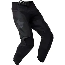 FOX 180 Blackout Motocross Hose, schwarz, Größe 42 für Männer - Hochwertige Motocross Hose mit RAP für optimale Passform und TruMotion Stretchpanels für maximale Bewegungsfreiheit. Robuste, hitzebeständige Kniepanels sorgen für Langlebigkeit im Einsatz.