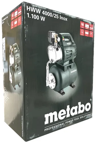Metabo Hauswasserwerk HWW 4000/25 Inox