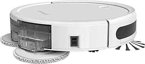 Bissell SpinWave Roboter 2-in-1 - Leistungsstarker Saug- und Wischroboter - Saugroboter mit 1500 Pa Saugleistung, App-Steuerung und 130 Minuten Laufzeit. Ideal für Teppiche und Hartböden dank aktiv drehender Wischblätter und zwei-Tank-Reinigungssystem.