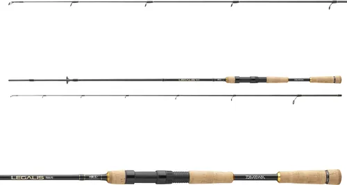 Daiwa Legalis Spin 2,10m 3-15g – Hochwertige Spinnrute - Die Daiwa Legalis Spin Rute vereint modernstes Design und erstklassige Materialien. Ideal für präzises Angeln, bietet sie eine hervorragende Balance und Rückmeldung für alle Spinnfischer.