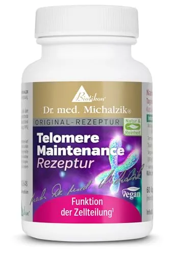 Telomere Maintenance Rezeptur Dr. med. Michalzik - Mit Astragaloside IV, Terminalia chebula und Vitamin D - ohne Zusatzstoffe - von BIOTIKON®