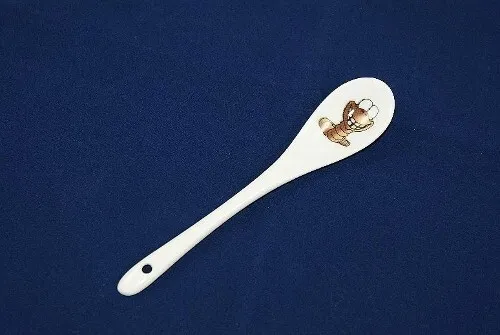 Hösti Eierlöffel Wattwurm Willi Porzellan Ei Becher Maritim maritimes