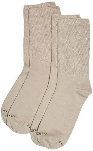 Camano Herren Socken 5913, 2er Pack, Gr. 39/42, Beige (Sand 0018)