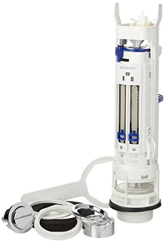 Geberit Spülventil Typ 290 282350212 - Verchromt für 2-Mengen-Spülung - Sanitärinstallation mit effizienter 2-Mengen-Spülung, um Wasser zu sparen und die Umwelt zu schonen.