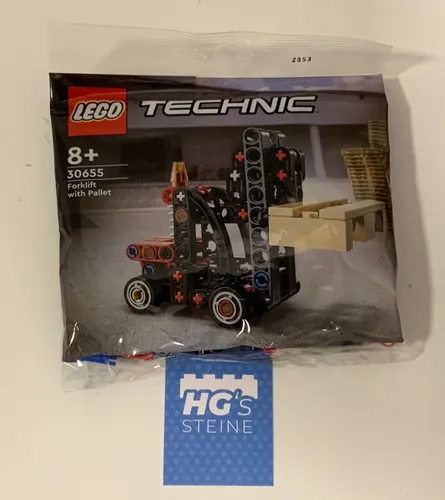 LEGO TECHNIC: Gabelstapler mit Palette (30655) NEU von LEGO
