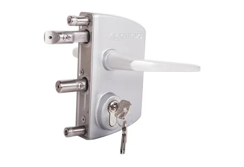 LOCINOX Aufschraubschloss Drehtorschloss LAKQU2 mit Quick-Fix-Befestigung inkl. 3 Schlüssel »Aufbauschloss«