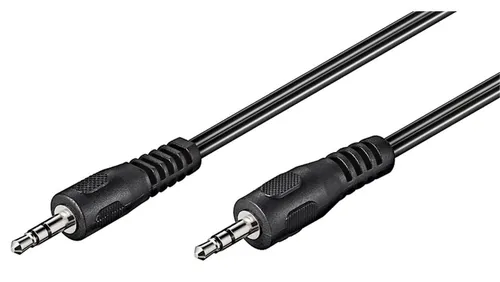 Kabel łączący audio AUX, 3,5 mm stereo, Kabel płaski - Długość kabla 1.5 m