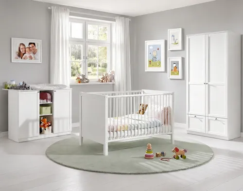 luma-home Babyzimmer-Set 3-TLG. im Landhausstil