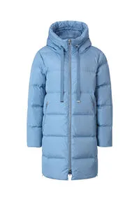 Damen Daunenmantel mit Kapuze BIG PUFFER 36