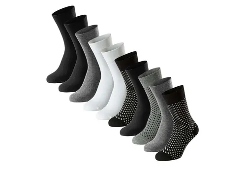 Schiesser Kurzsocken Herren Socken 10er Pack Baumwolle Bluebird 10P (Packung, 10er Pack)