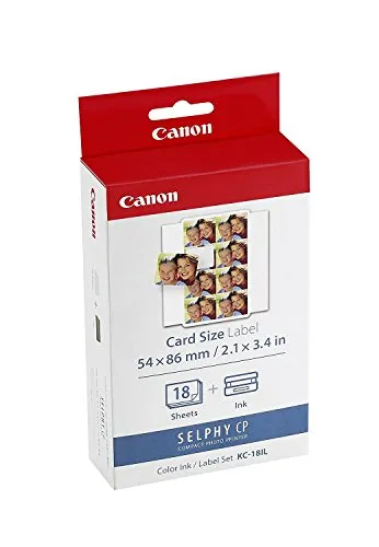 Produktbild Canon KC-18 IL Stickerpapier, incl. Farbkartusche