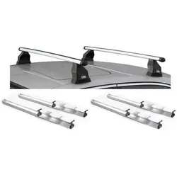 Dachträger VDP Tema Fix&Slide Duo für VW T5 Multivan ab 2009 - Robuster Dachträger aus Aluminium, ideal für den sicheren Transport von Gepäck. Perfekt passend für VW T5 Multivan ab 2009, einfach zu montieren und zu verwenden.