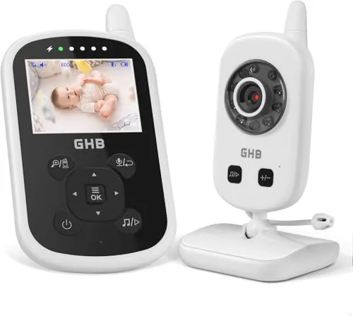 GHB Babyphone mit Kamera und Gegensprechfunktion