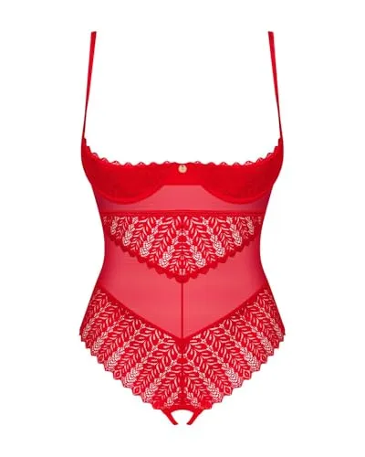 Obsessive Stringbody Ingridia, Rot, XL/XXL