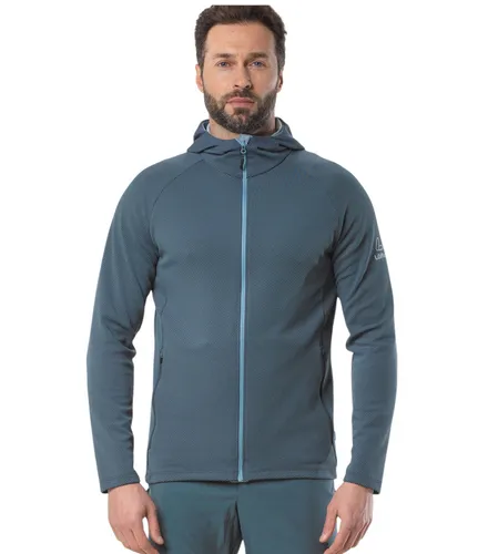 Produktbild Löffler Kapuzenjacke Hoody Transtex Cube (schnelltrocknend, atmungsaktiv) petrolblau Herren, Größe: 56