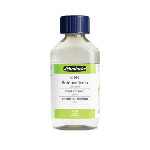 Schmincke Schlussfirnis glänzend für Ölfarben 200 ml - Hochwertiger Schlussfirnis für Ölfarben, sorgt für einen brillanten Glanz und schützt Ihre Kunstwerke. Ideal für den professionellen Einsatz in der Malerei.