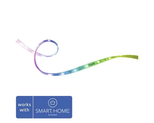 TINT LED-Strip MüLLER LICHT 3 m, RGB, 1000 lm, 18 W - LED Streifen für stimmungsvolle Beleuchtung, steuerbar per App oder Sprachbefehl. Wähle aus 16 Millionen Farben und verschiedenen Weißtönen für jeden Anlass.