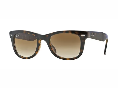 Sonnenbrille ray Ban RB4105 folding wayfarer Crystal braun verschwinden 710/51
