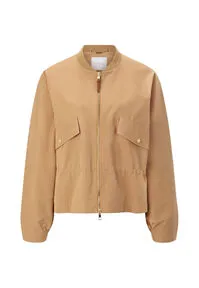 RICHROYAL Blouson Beige M (38) – Stilvoller Begleiter - Eleganter Blouson in Caffè Latte, aus 51 % Baumwolle und 49 % Polyester, ideal für jeden Anlass. Größe 38, perfekt für einen modischen Look.