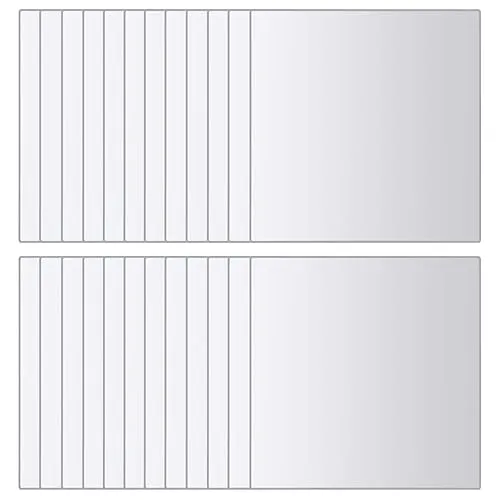 vidaXL 48x Spiegelfliesen von vidaXL