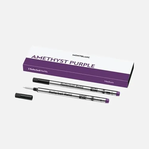 Produktbild Montblanc Tintenrollermine 128236, M, violett, 2 Stück