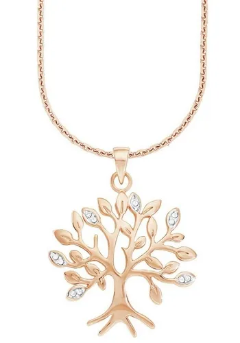 Amor Kette mit Lebensbaum-Anhänger aus 925 Sterling Silber von Amor