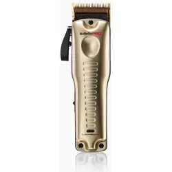 BaByliss PRO 4Artists Lo-Pro FX Clipper gold Limited Edition FX825GE - Elektrische Rasierer mit extrem flachem Design, ergonomischer Handhabung und leistungsstarkem Akku für perfekte Haarschnitte und Fades.