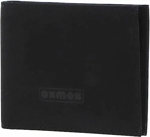 oxmox Geldbörse New Cryptan RFID Protect Pocketbörse Black - Stylisches Portemonnaie mit RFID-Schutz, wasserfestem Material und viel Platz für Karten, Scheine und Münzen – der ideale Begleiter für den Alltag.