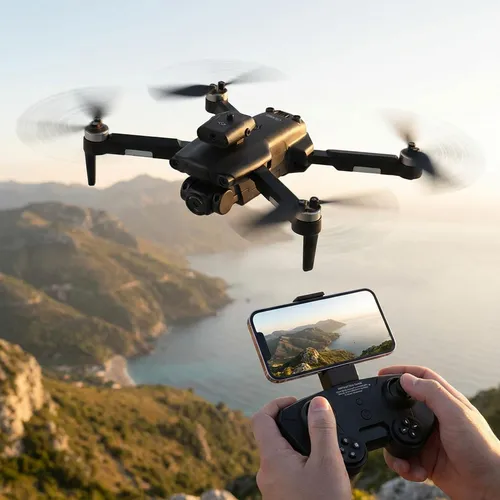 Casativo Faltbarer RC-WLAN-Quadrocopter mit HD-Kamera