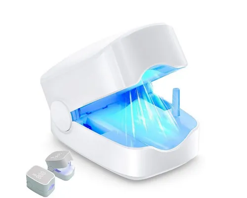 Novzep Lichthärtungsgerät 2 st Nagelpilz Behandlung für Zehennagel Laser Behandlungsgerät, 2-tlg.