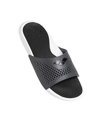 arena Bruno Unisex Badeschuhe Herren und Damen, Badelatschen für Schwimmbad und Strand, Badeschlappen mit Ablauflöchern und Ausgezeichneter Haftung auf Nassen Oberflächen