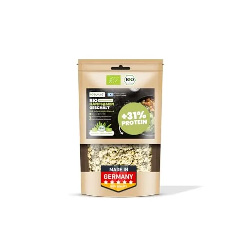 SANUUS Bio Hanfsamen geschält 750g von SANUUS Better Living