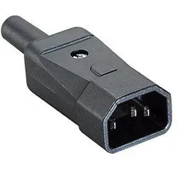 Bachmann 915.171 Kaltgerätestecker Typ 749, 70°C, 10A