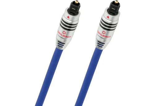 OEHLBACH Series 80 - High-End Toslink Digitalkabel 4,0 m - HiFi-Kabel mit 217 Einzellitzen für perfekte Lichtausbeute und höchste Audioqualität. Ideal für Heimkino, Soundbar, Blu-Ray Player und Konsolen.
