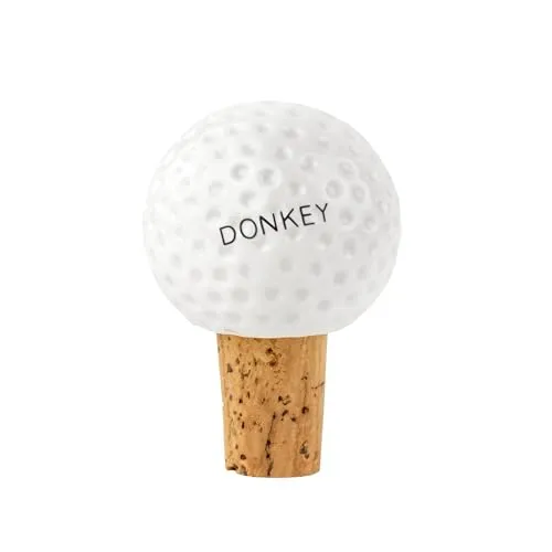 Bottle Sealer Golf - Flaschenverschluss, Weinstopper aus Keramik und Kork
