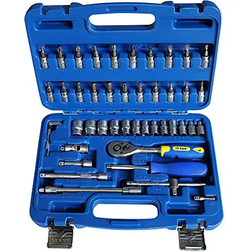 S&R Steckschlüsselsatz 46-teilig 1/4