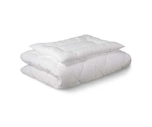 Ehrenkind® Kinder-Steppbetten-Set 4 Jahreszeiten Kochfest | Kinder-Decke + Kissen | Standard 100 by Oeko-TEX | Decke 100x135 cm Kissen 40x60 cm