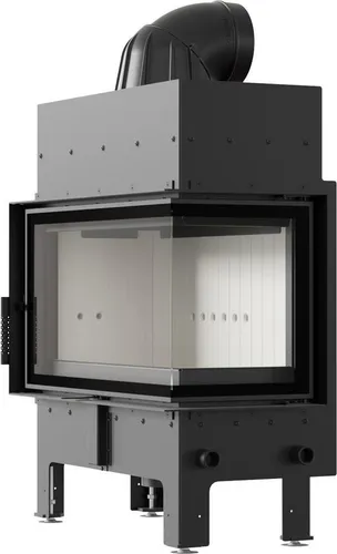 Luftkamin FLOKI M rechts mit Schließmechanismus