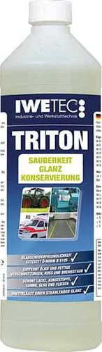 Iwetec Triton 1L Glanz Reiniger Waschkonservierer KFZ Bike Werkstattboden