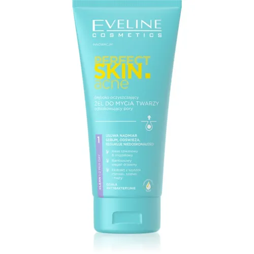 Eveline Cosmetics Perfect Skin .acne tiefenreinigendes Gel für problematische Haut, Akne 150 ml