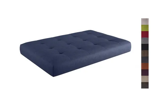sunnypillow Palettenkissen Verona Cobalt 120x60x15cm