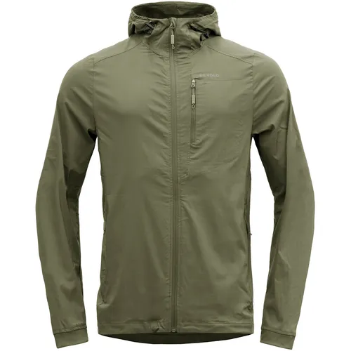Devold Herren Herøy Merino Jacke (Größe XL, gruen)