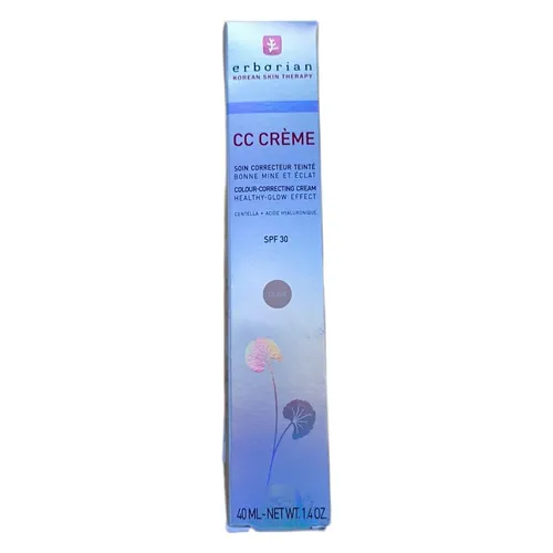 Erborian Finish BB-CC-Cream CC Crème Clair 40 ml - Abdeckartikel für einen strahlenden Teint, vereint die Vorteile von BB- und CC-Creams für eine perfekte Hautpflege und -abdeckung.