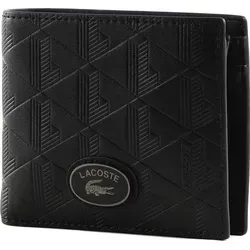 LACOSTE Monogramm Billfold Coin Geldbörse schwarz von Lacoste