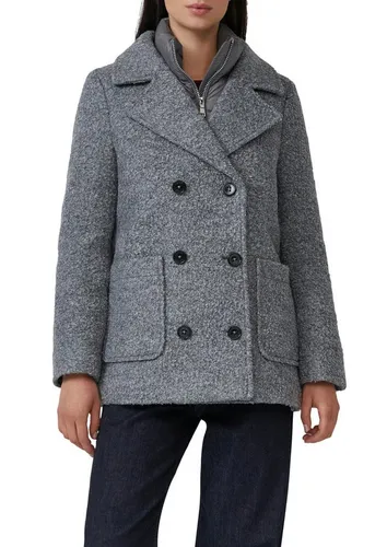 s.Oliver Cabanjacke mit Reverskragen und doppelreihiger Knopfleiste, Woll-Anteil