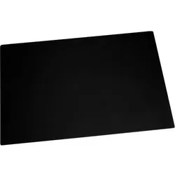 Schreibunterlage LA LINEA, 450 x 650 mm, schwarz in schwarz von Läufer