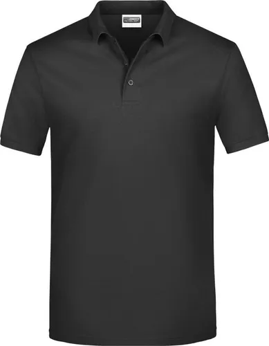 Promo Polo Man Klassisches Poloshirt black, Gr. 3XL